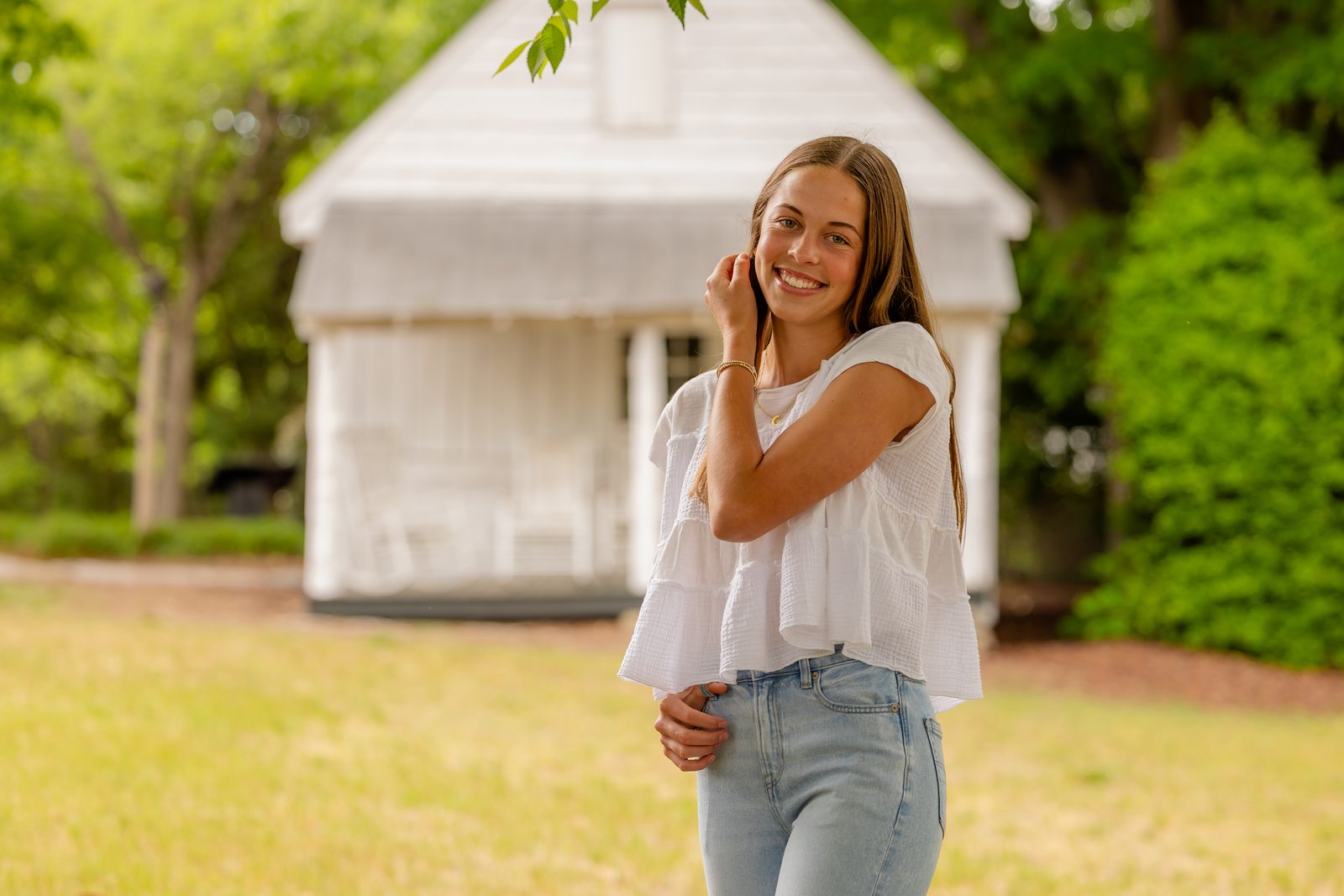 High school senior portrait