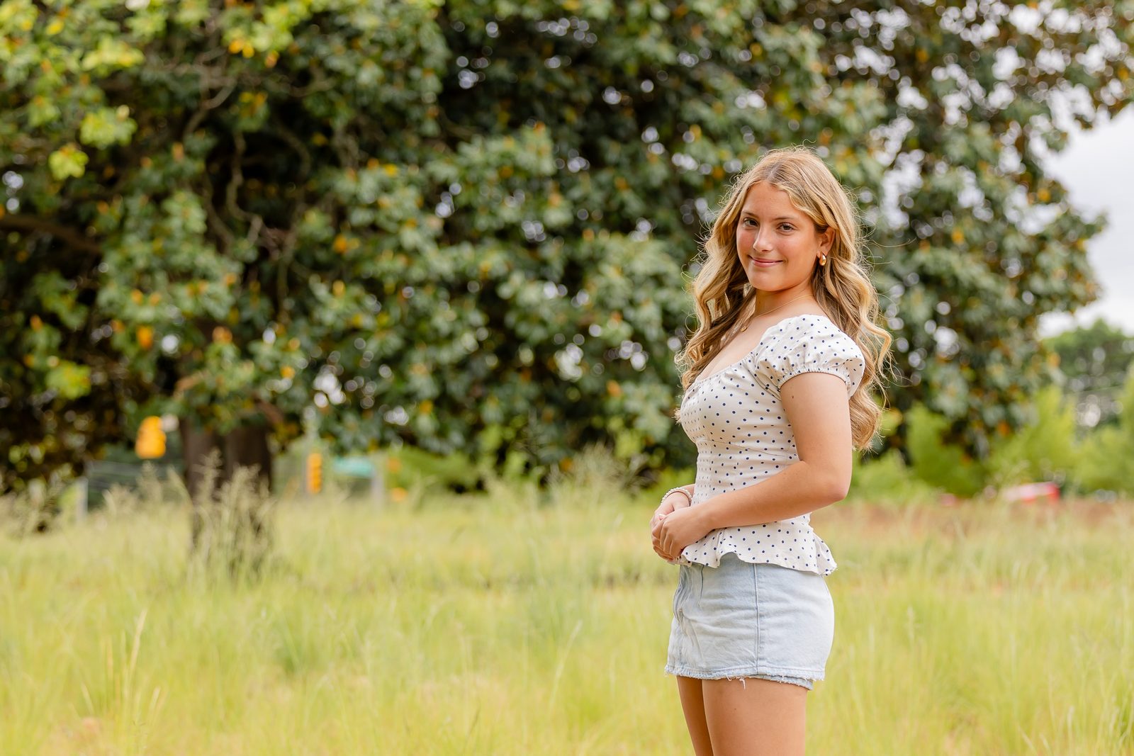 High school senior portrait