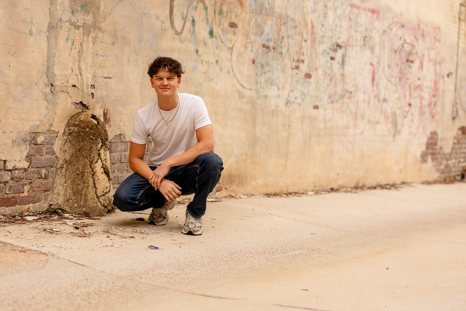 High school senior portrait