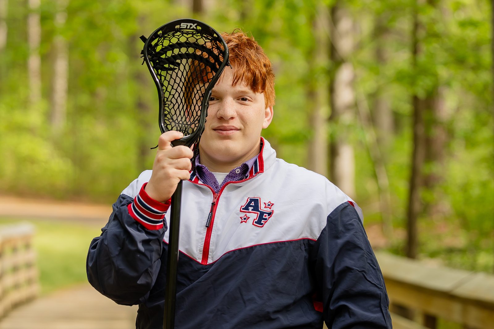 High school senior portrait